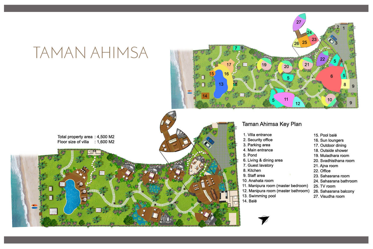 Taman Ahimsa - Floorplan